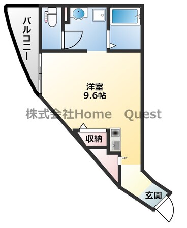 エントレ流町の物件間取画像